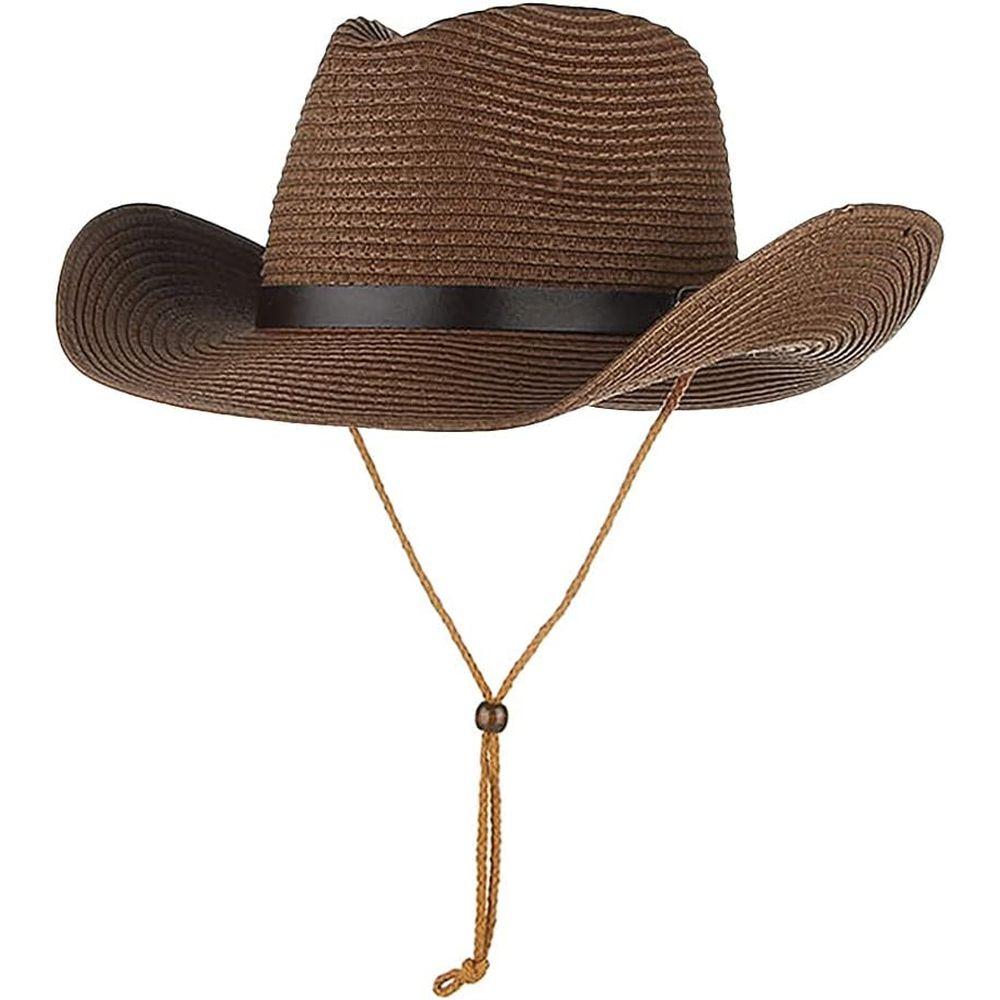 Men's and Women's Wide Brim Panama Hat for Outdoor Summer Use