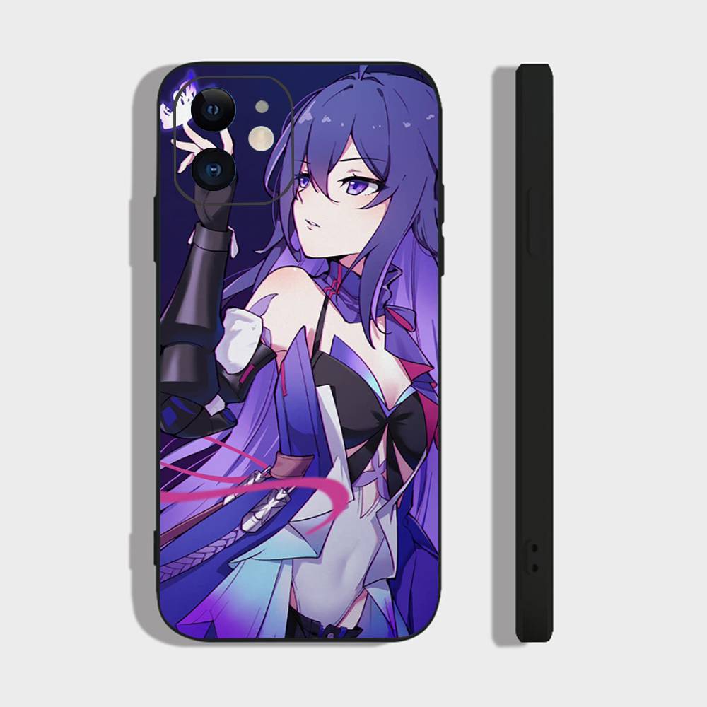 Чехол для телефона Honkai Star Rail с персонажем Зеле, анимированный, для iPhone 17 Air 16 15 14 13 Pro Max 11 12, Черный силиконовый чехол
