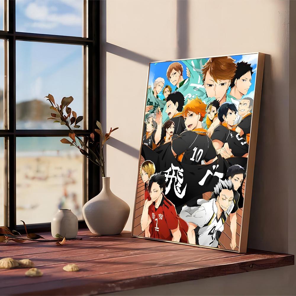 Haikyuu Хорошее Качество Печати и Плакаты HD Качество Плакат Настенная Живопись Исследование Домашний Декор