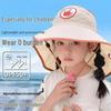Children's Large Brim UV Protection Summer Sun Hat for Boys & Girls