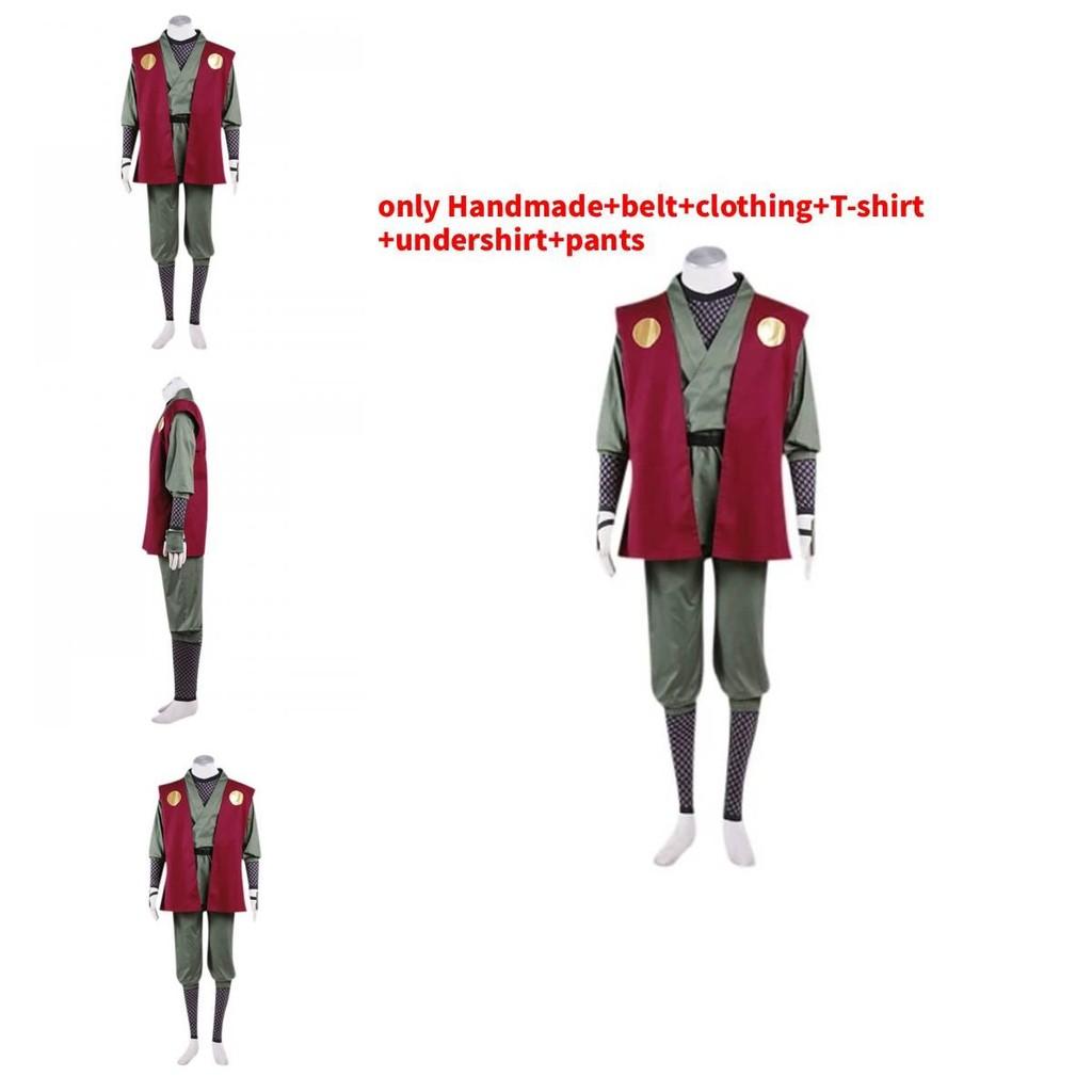 Косплей-костюм Наруто Джирайи в винтажном стиле для костюмированных вечеринок на Хэллоуин и поклонников аниме