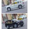 1/24 масштаб Land Cruiser, литая под давлением модель автомобиля, игрушечный автомобиль с откатным механизмом, звуком и светом для детей, коллекция подарков для мальчиков и девочек