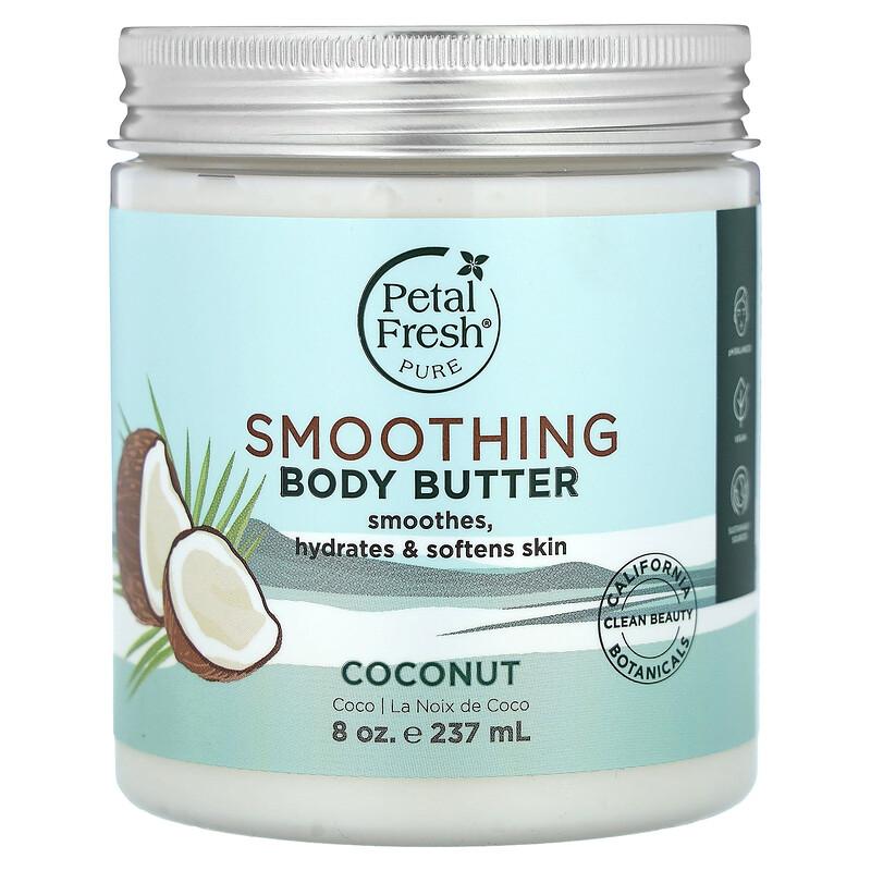 Pure, Smoothing Body Butter, Coconut, 8 oz (237 ml)