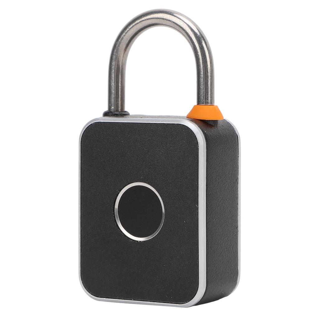 Fingerprint Password Padlock IP65 Waterproof Aluminum Alloy Double Sided Electronic Combination