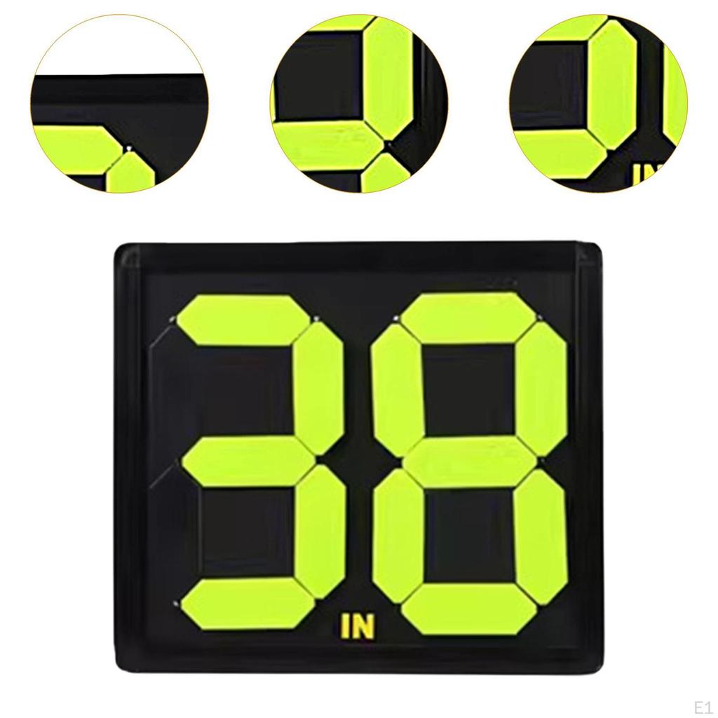 Футбол Футбол Замена Табло Цифровой Легкий Мяч Двузначный