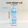 1PC Goal Baby Yours Sport Text Print 750ml Color Plastic Sports Water Bottle Leakproof Flip Straw Lid Suitable for Sports Office Home Use
