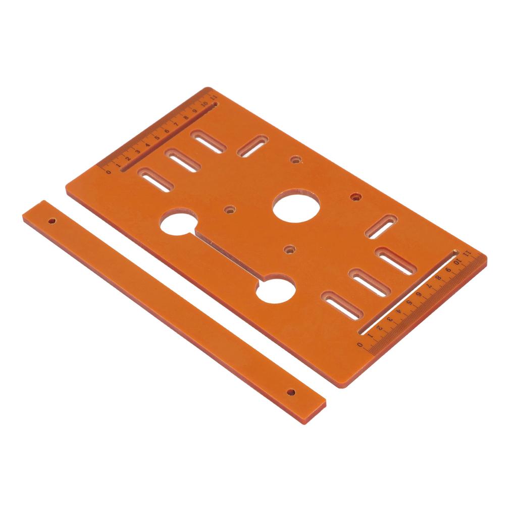 Cutting Machine Base Plate 28x15cm Cuttable 10cm 4 Inch Circular Saw Guide Bottom Plate for Woodworking
