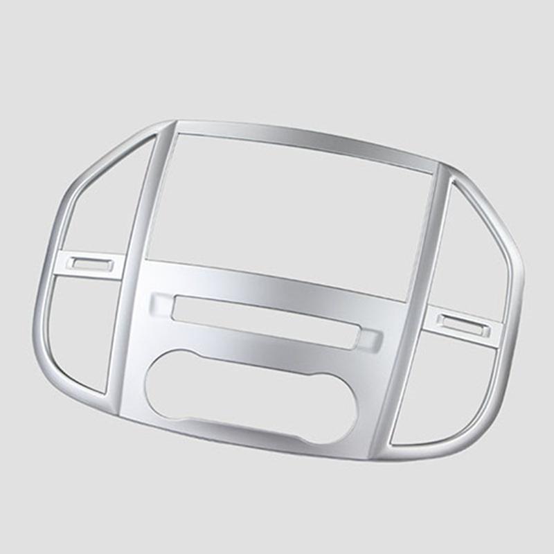 Для Benz Vito W447 2014-2018 аксессуары для салона автомобиля, центральная панель управления, приборная панель AC, вентиляционное отверстие, крышка, украшение, защита