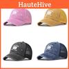 Baseball Cotton Cap Embroidered Geometric Features Summer Outdoor Activities