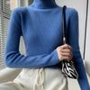 YYFS Women's Fashion Casual Solid Color Print Autumn Winter Long Sleeve Half Turtleneck Pullovers & Long Sleeves