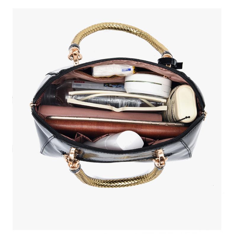 Женские сумки Сумки из лакированной кожи Модные сумки Женские сумки Сумки-мессенджеры большой вместимости на одно плечо