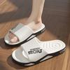 2024 Модные тапочки для мужчин Летние повседневные сандалии для отдыха на открытом воздухе Мужские забавные дизайнерские роскошные удобные оригинальные дешевые ликвидные туфли