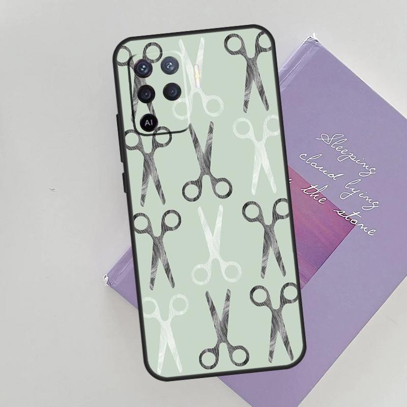 Расческа Парикмахерская Салон Красоты Чехол Для Oppo A78 A98 A74 A54 A94 A15 A16 A17 A52 A72 A76 A96 A53 A57S A58 A5 A9 Чехол Для Телефона