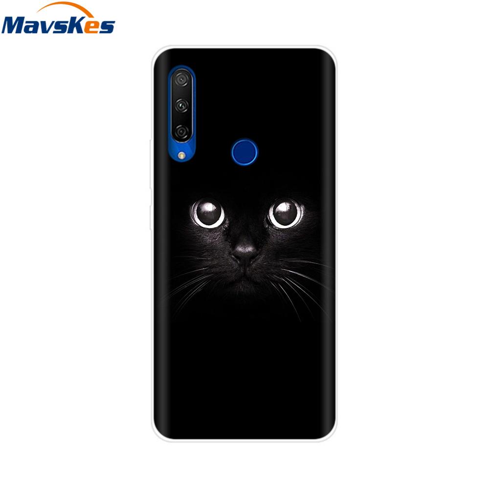 Крашеный чехол для Alcatel 1S 2020 5028Y 5028D Чехол Мягкий силиконовый чехол TPU Funda для Alcatel 1S 2020 Чехол Обложка Etui Бампер Coque