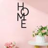 Wooden HOME Wall Decoration Farmhouse Rustic Hollow Letter Wall Art Home Bedroom Living Room Kitchen Wall Decorative Sign