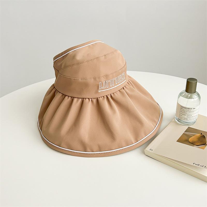 Стильная шляпа рыбака с широкими полями, защита от солнца, дышащая, ветрозащитная, солнцезащитная кепка для женщин, для путешествий, шопинга, активного отдыха