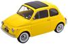 Freestyle KK Scale Fiat 500F 1968 Yellow Finished Product 1/12