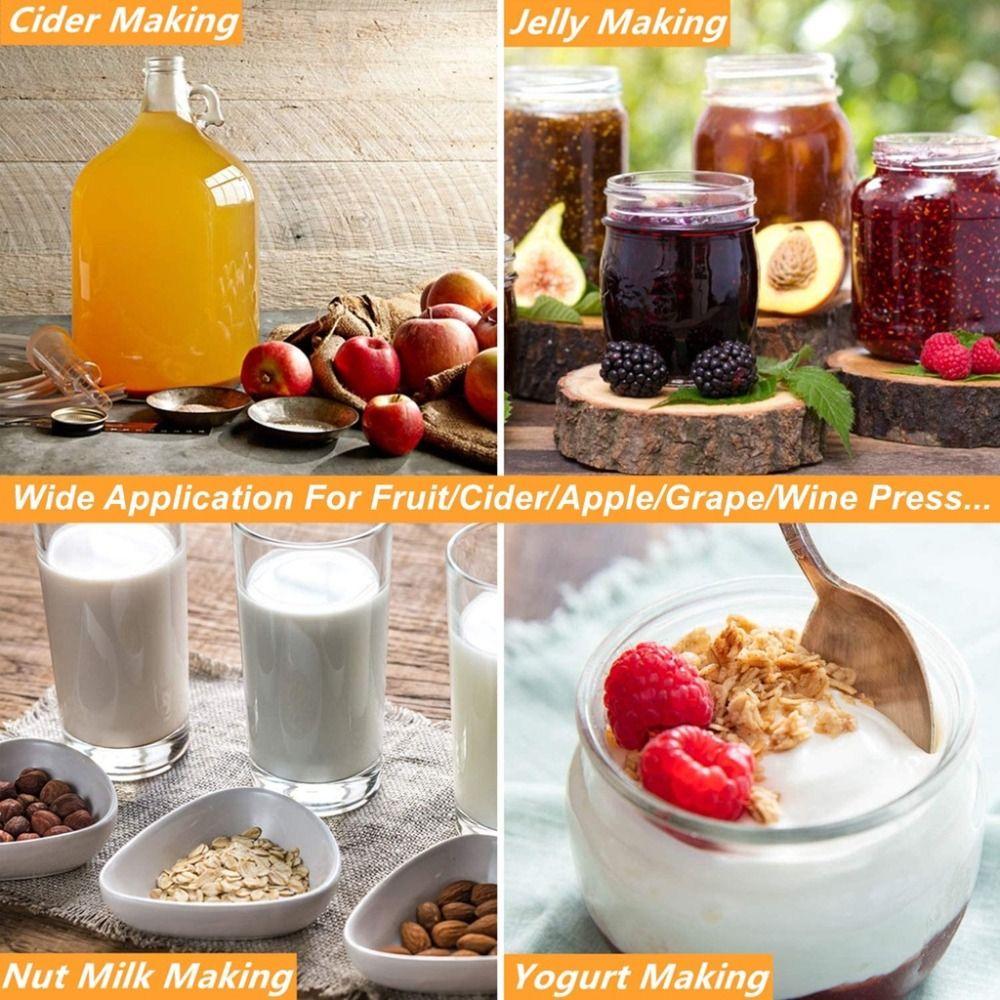 100 Mesh Soy Milk Filter Bag Easy Clean Wine Dreg Filter Durable Strainer