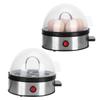 Электрическая пароварка для яиц, мини-машина для приготовления яиц из нержавеющей стали, кухонная утварь