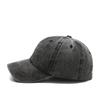 Hat Men's Washed Coated Baseball Cap Color Tile Korean Version Simple Dome Cap Solid Color Sports Sun Hat