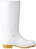 Fukuyama Rubber Galore 1 Long Oil-Resistant Boots with Steel Toe Cap (Toe Cap), White, Size 3L