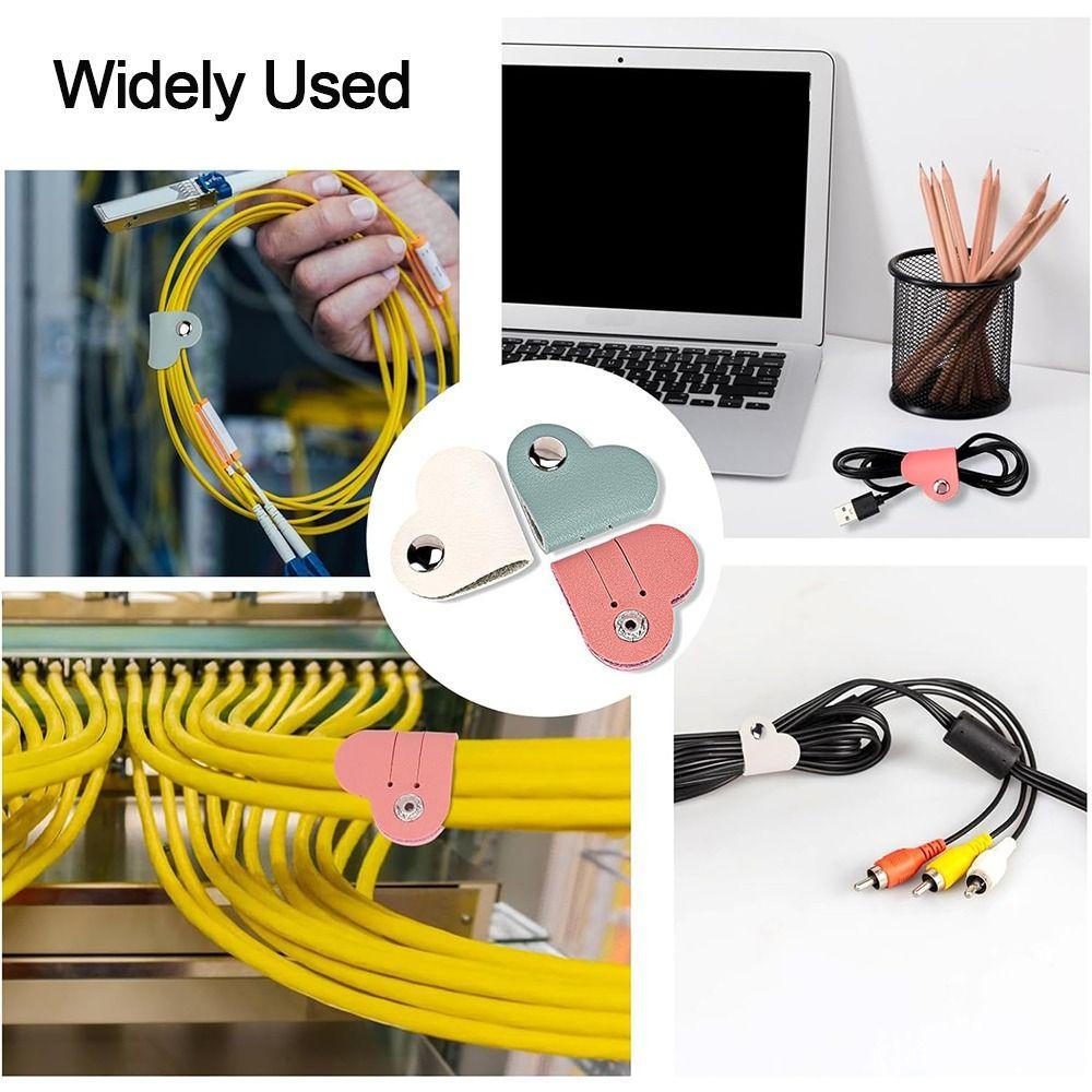 Кожаный органайзер для шнуров, органайзер для шнуров, органайзер для шнуров, настольное хранилище