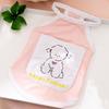 Multicolor Pastel Mesh Dog Vest Sleeveless Pet Shirt with Front D Ring Breathable Puppy Clothes