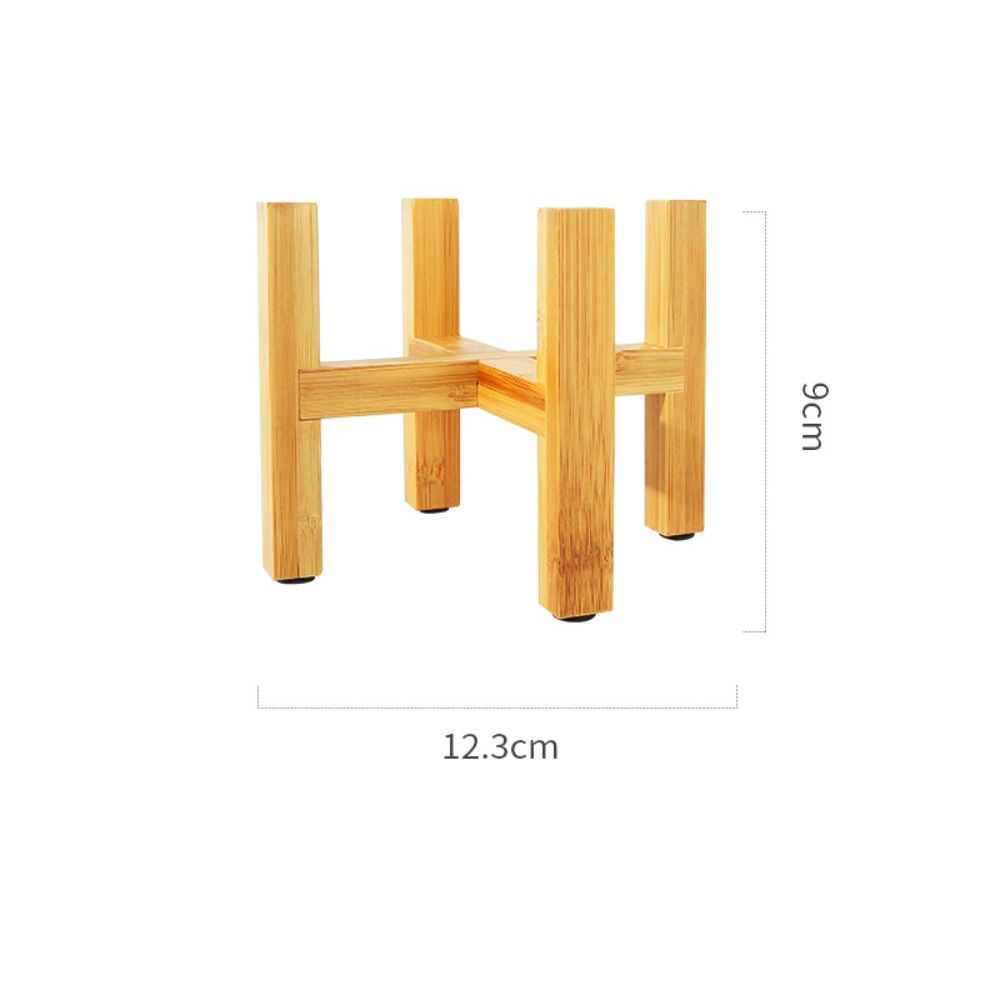 Стойка для украшения дома, подставка для бонсай, основание цветочного горшка, напольный держатель для цветочного горшка из дерева