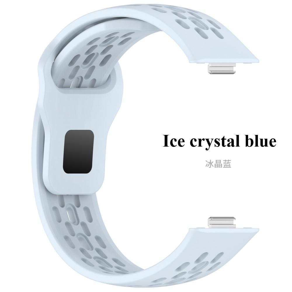 Спортивный силиконовый ремешок для Huawei Watch Fit 4/3 Дышащий Удобный Легко регулируемый Браслет для Huawei Watch Fit 4 Pro Correa
