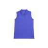 Dri-FIT Solid Logo Print Sleeveless Polo Shirt Women Tops Blue DH2313-430