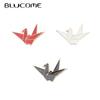 Anime Paper Cranes Brooch for Woman Man Suit Hijan Pins New Year Gift