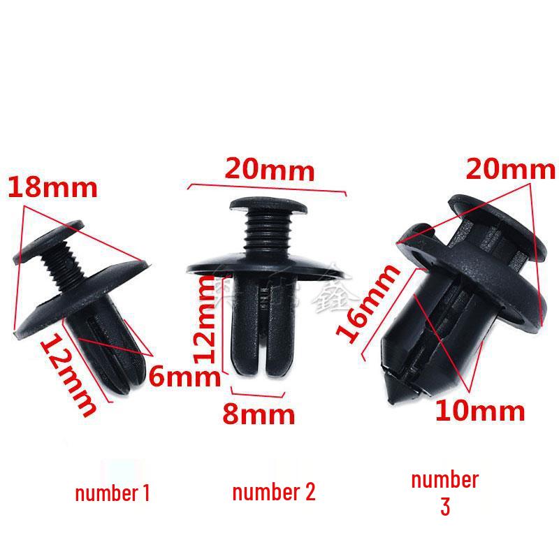 Универсальная резиновая кнопка звукоизоляции автомобиля с пряжкой-защелкой и расширительным винтом