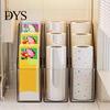 Desktop Storage Organizer Kitchen Cling Film Organizer, Space Saving Durable Box, Large Small Item Holder Capacity Vertical Bin, for Food Foil