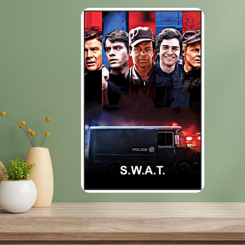SWAT Classic TV Show Metal Poster Sign