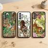 Постер тигра AAA Чехол для телефона для Samsung Galaxy A73,A72,A71,A70,A53,A52,A51,Другие Мягкий черный чехол