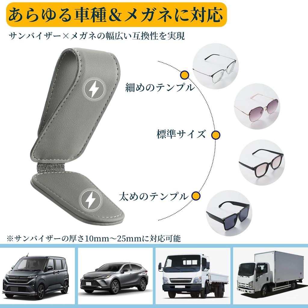 BEIHOO Car Sunglasses Protects Your Features a Magnetic Includes a Glasses Cleaning and is a Great Gift for Road and Card Holders Holder, Glasses,