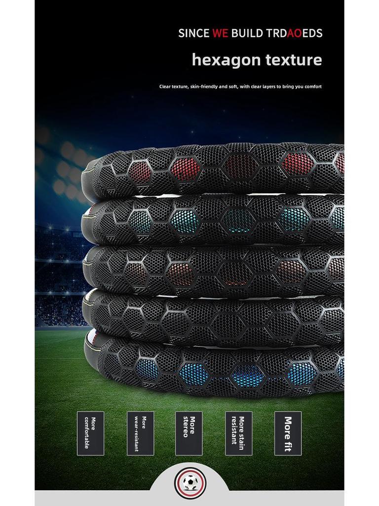 Чехол на руль из углеродного волокна, впитывающий пот — нескользящий, универсальный, подходит для всех сезонов