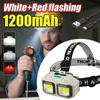 Powerful Induction COB LED Headlamp USB Rechargeable Head Flashlight Work Light Outdoors Camping Search Light Fishing Head Torch
