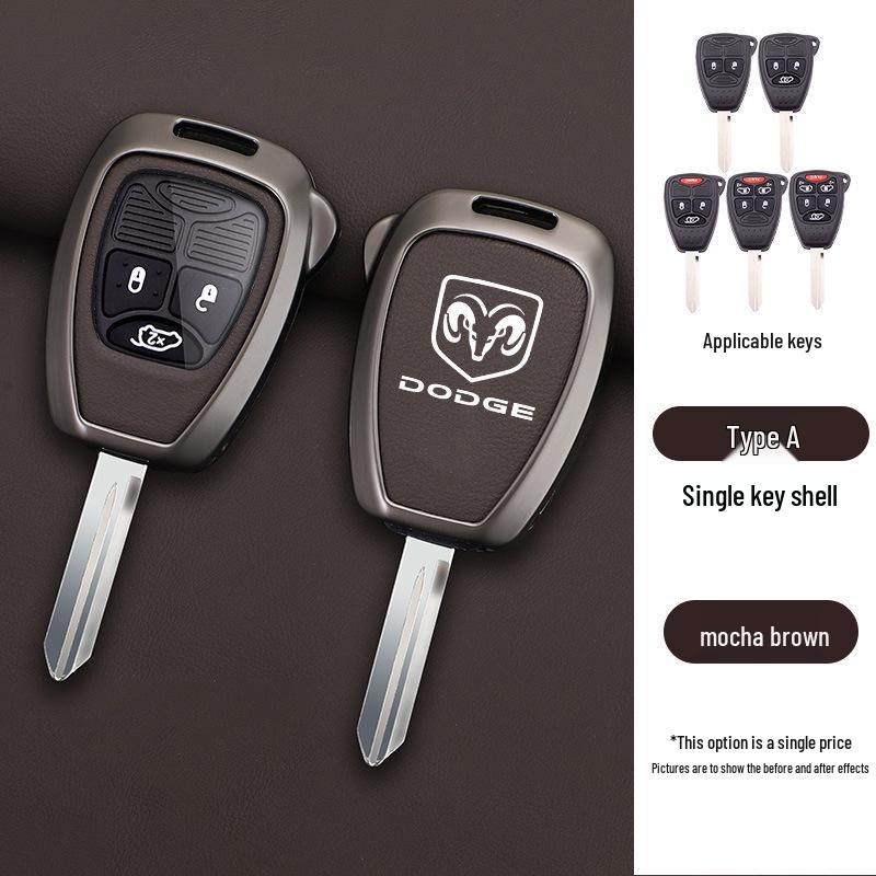 Крышка для прямого ключа Dodge - Металлическая оболочка Ku Bird, Винтажный пульт, Полный комплект с пряжкой для мужчин/женщин