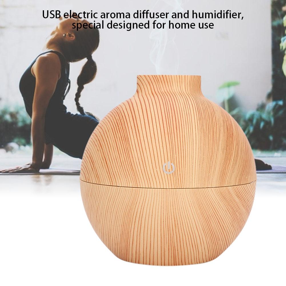 130 мл USB LED   Диффузор эфирных масел   Настольный   Увлажнитель