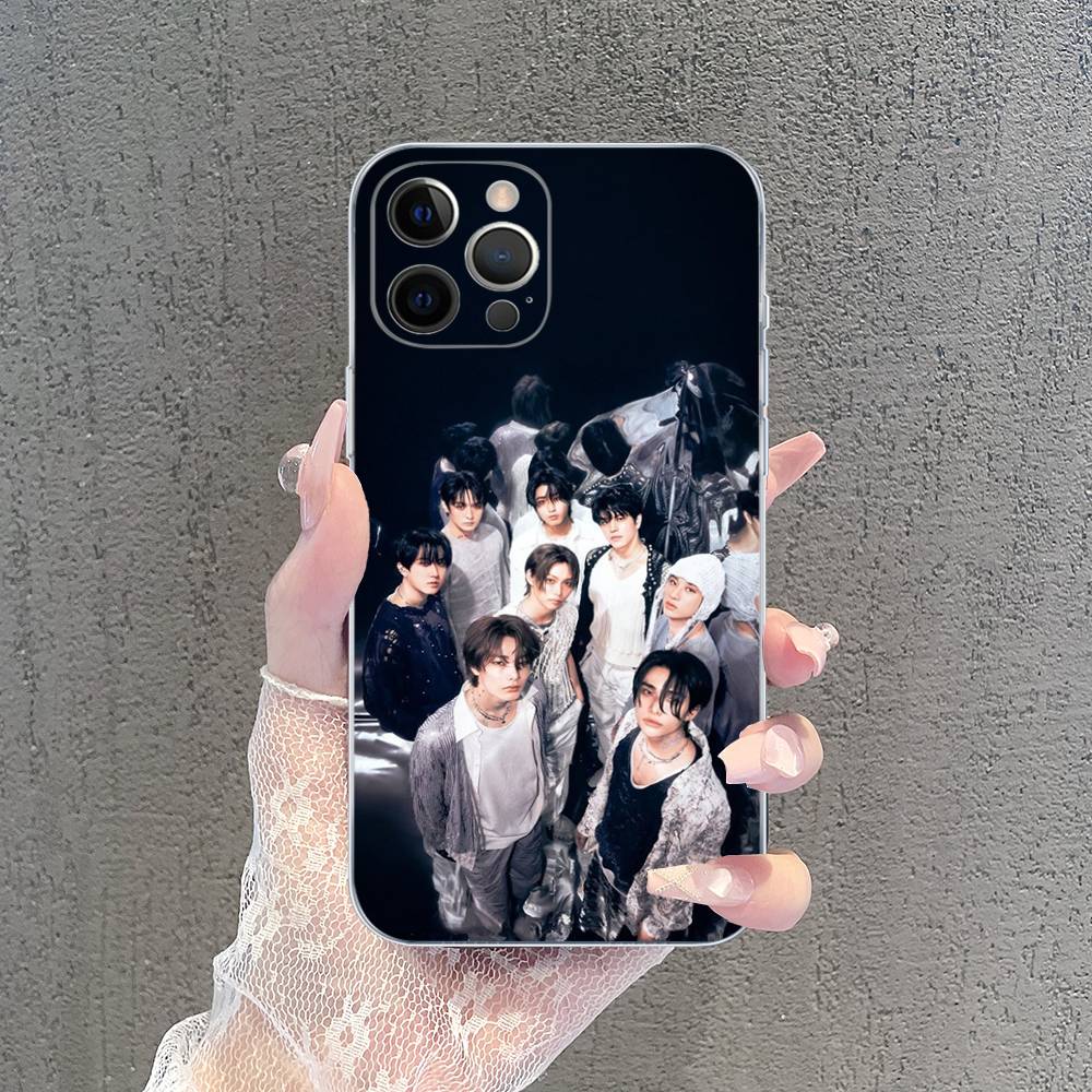 Kpop S-Stray K-Kids Прозрачный чехол для телефона для IPhone 17 Air 16 Pro Max 15 14 13 12 11Plus Ударопрочный чехол