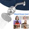 Набор душевых насадок с фильтром, высокое давление, 5 режимов струи Комбинированный душ с фильтром, 360 градусов