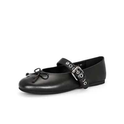 Модный дизайнер Весенние женские туфли Мэри Джейн Модные с круглым носком Женские удобные балетки на мягкой подошве Женские удобные балетки