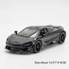 1:Масштаб 1:32 720S 765LT Модель Игрушечного Автомобиля Оттяни Назад Подними Хвостовое Крыло Машина Металлические Литые Модели Симуляция Суперкар Подарки для Взрослых