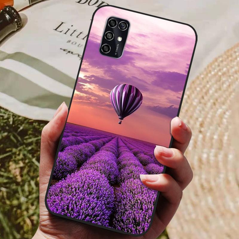 Для ZTE Blade V2020 Умный Чехол Черный Бампер Силиконовый ТПУ Мягкая Крышка Телефона Для ZTE Blade V2020 Smart 8010 Чехол Милый Мраморный Funda