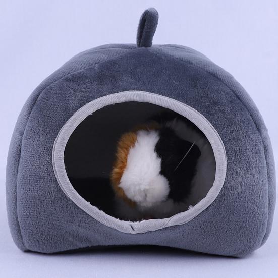 Cozy Warm Hedgehog Nest Windproof Comfortable Versatile Semi-closed Little Pet Nest for Autumn Winter
