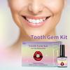Tooth Gem Full Set Kit Sparkle Tooth Jewelry Durable Easy Apply Cosmetic Dental Accessory