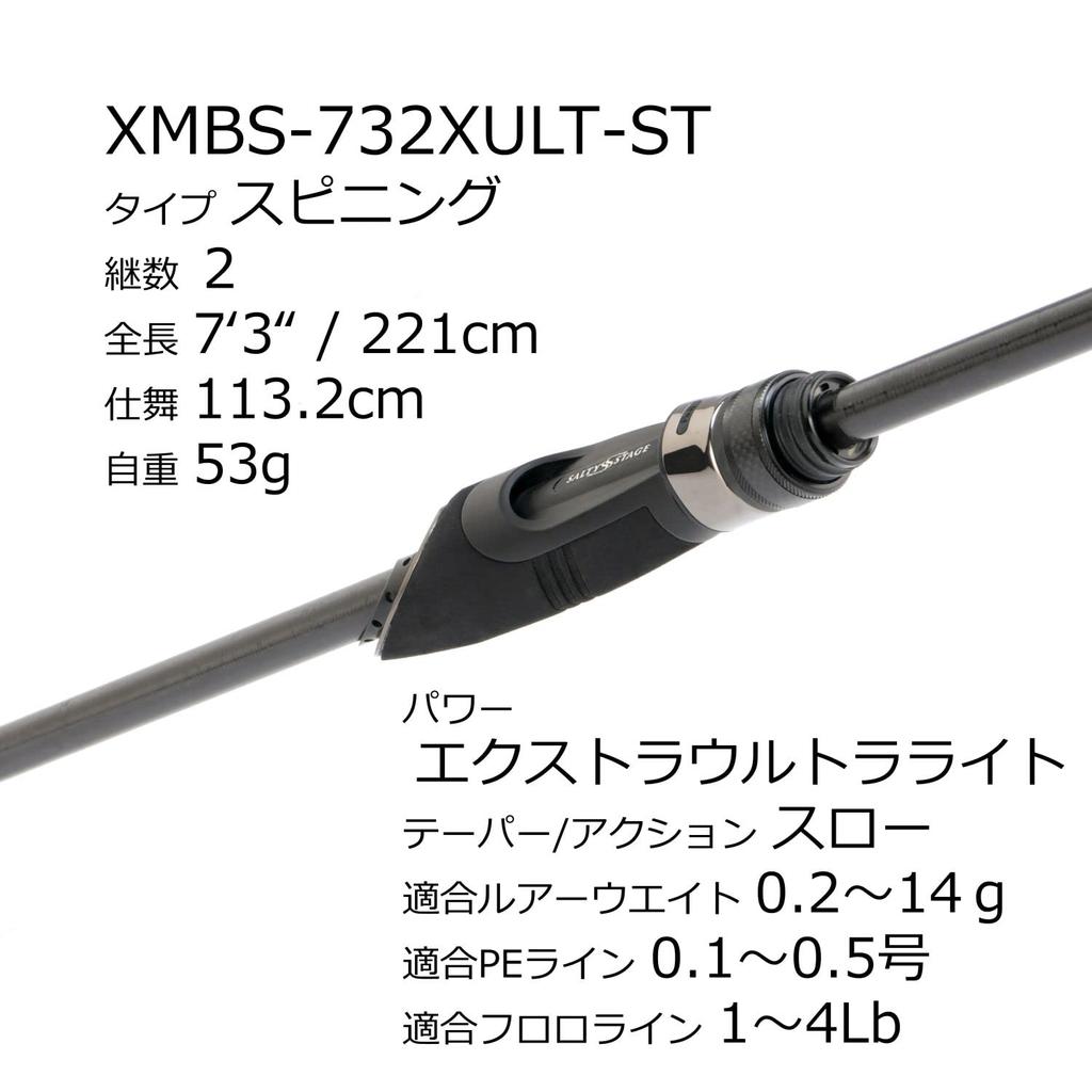 Прототип AbuGarcia Salty Stage Mebaru SaltyStageProtoType Mebaru (Абу Гарсия) XMBS-732XULT-ST