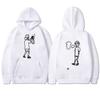 Popular 2025 Player Hater Rels Street Hip Hop Double Sided Print Hoodie Men Women Long Sleeve Sweatshirt Fleece Unisex Pullovers