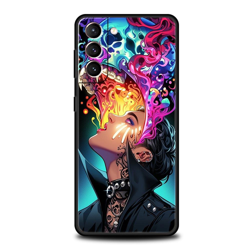 Hot Girls Phone Case Cover for Samsung Galaxy S26 S25 S24 S23 S22 S20 S21 FE Ultra S25 Edge Plus 5G Soft TPU Shell Fundas Capas